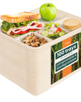 Sugarcane Sectioned Trays - 26cm (10")