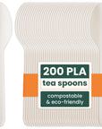 200 PLA Tea Spoons