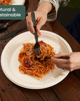 Black PLA Cutlery Set