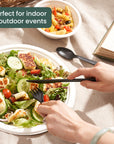 Black PLA Cutlery Set