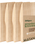 Premium Eco-Friendly Wooden Knives