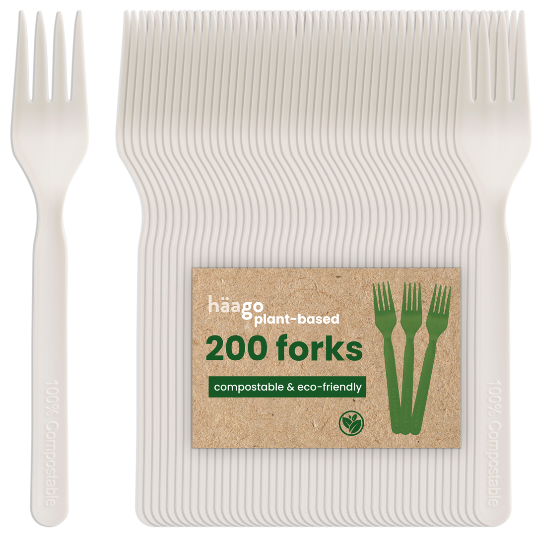 200 PLA Forks