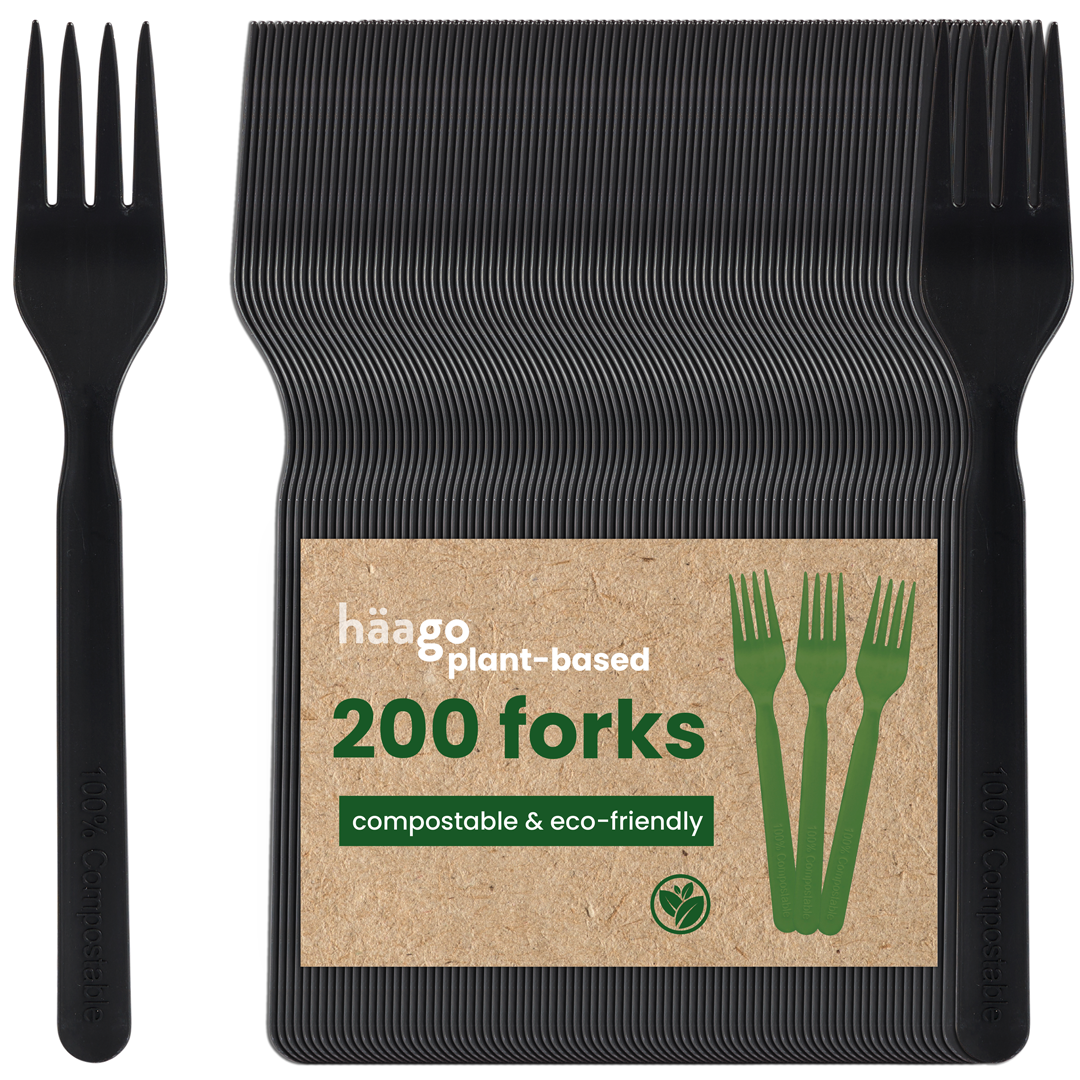 200 PLA Forks